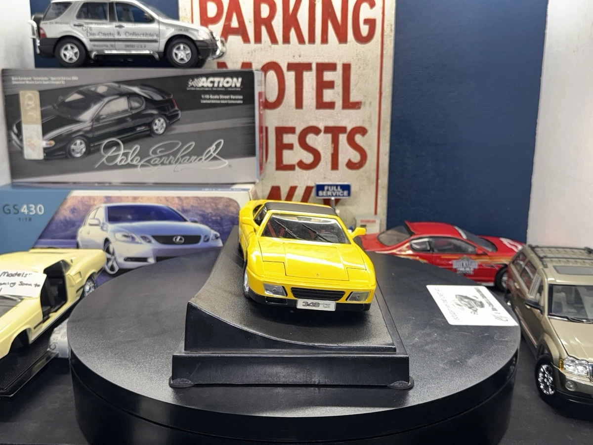 Maisto 1/18 Scale Ferrari 348tb In Giallo “Fly” Yellow *LOOSE* C.R. 9/10
