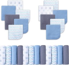 Baby Washcloths, 24Pack Baby Wash Cloths for Newborn, Baby Towels and Infant