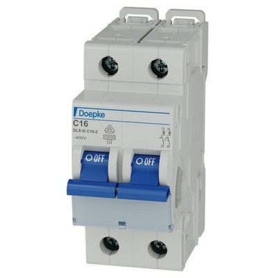 Doepke Leitungsschutzschalter DLS 6I C16-2 10KA LS-Schalter Schütz 09916263