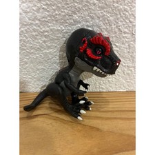 WowWee Fingerling Untamed Interactive Dinosaur Figure Jailbreak T-Rex Black Red
