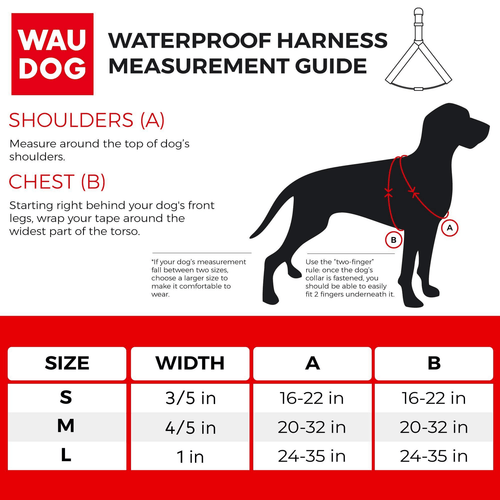 Waterproof Dog Harness (Blue 9 16 16 22 in) o - Picture 4 of 5