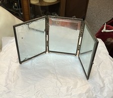 Old Antique Victorian French 3 Way Mirror Old Antique Victorian French 3 Way Mirror