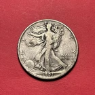 (1) Beautiful Toned Antique 1921-P Walking Liberty Half Dollar CHOICE F-FINE