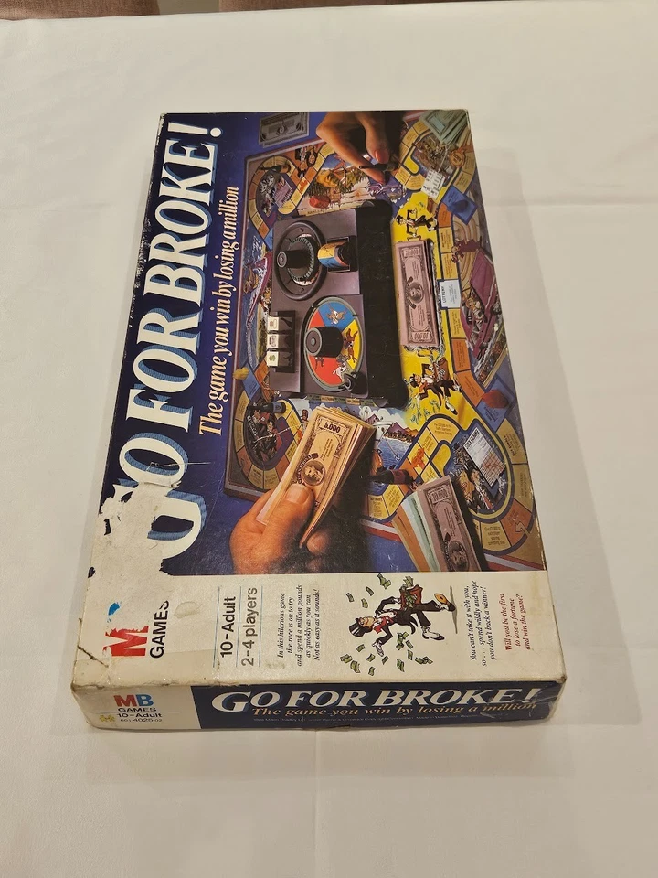 Go For Broke! - Vintage 1985 Edition of the MB Games Board Game classic - Image 2 of 4