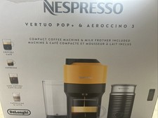 Nespresso Vertuo Pop+ Coffee and Espresso Machine by De'Longhi, Mango Yellow