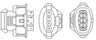 Lambdasonde Sensor Abgassteuerung MAGNETI MARELLI 466016355138 für VECTRA OPEL