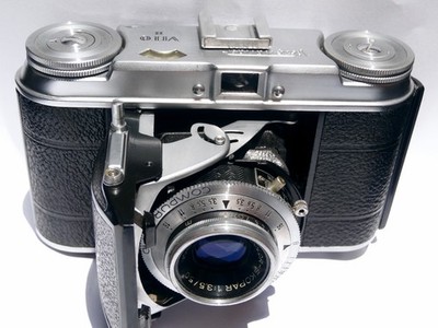 Serviced: Voigtländer Vito II, best version: Color Skopar & Compur Rapid 1/500s