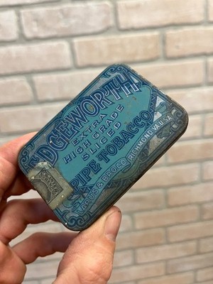 edgeworth pipe tobacco tin Edgeworth Extra High Grade Sliced Pipe Tobacco Tin: Pocket Size Tobacco Tin