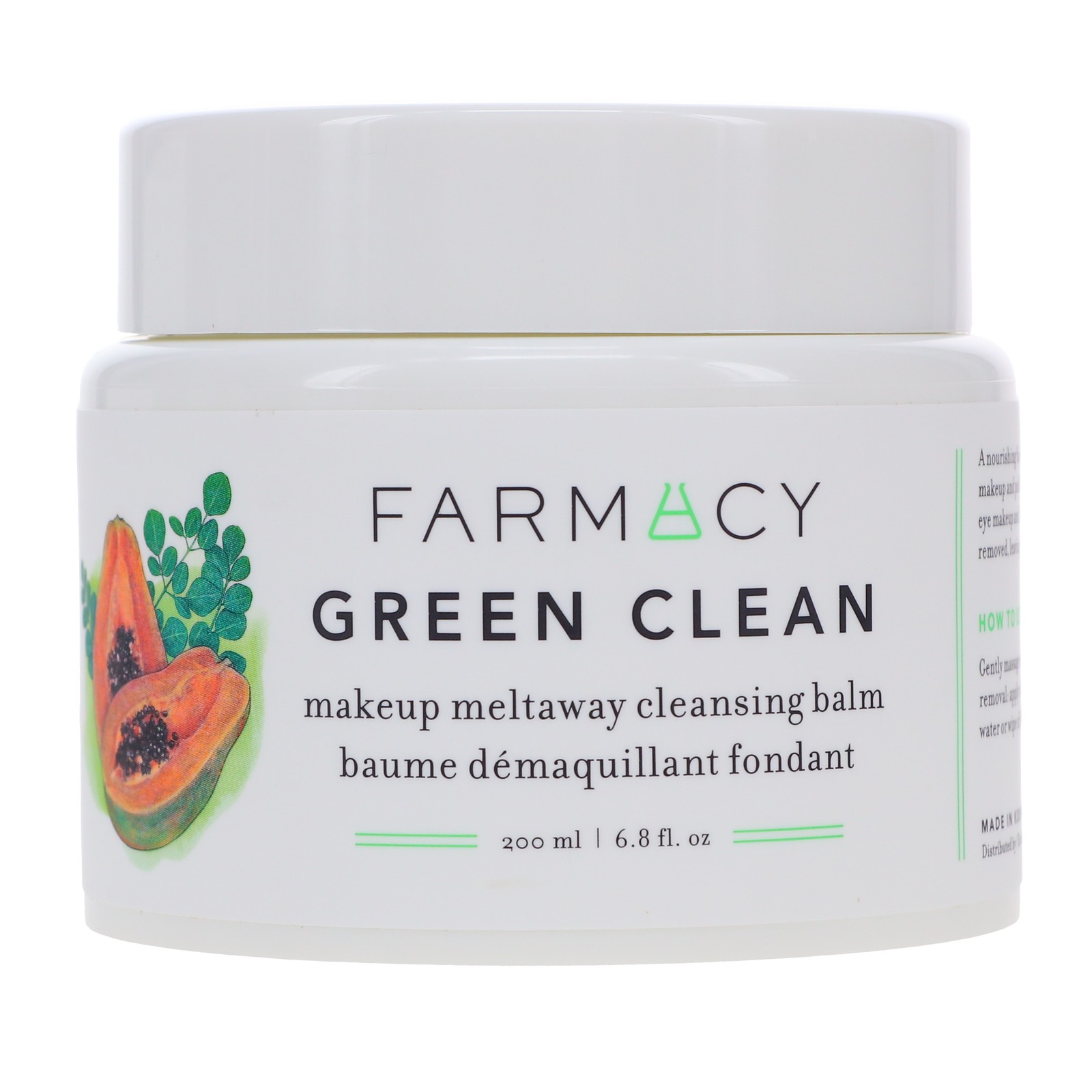 Farmacy Green Clean Makeup Meltaway Cleansing Balm 6.8 oz