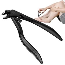 Curved Nail Clippers Ergonomic Long Handle Anti-Splash Long Toenail