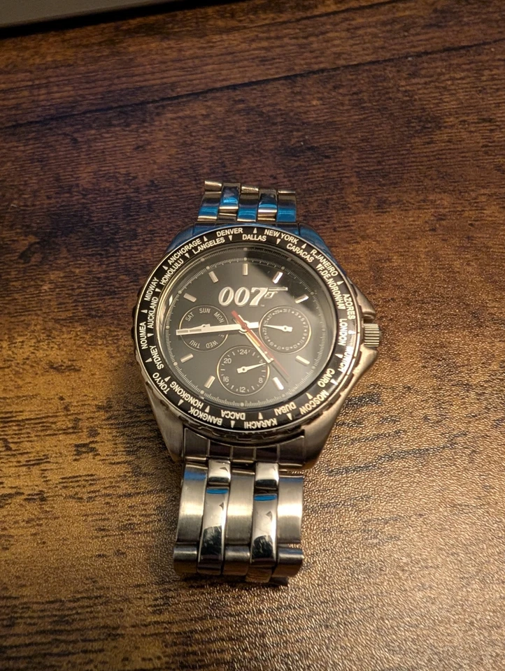 1997 Fossil 007 relógio edição especial limitada - Imagem 3 de 4