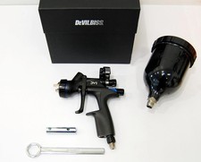 DeVilbiss DV1 B+ 1.3mm HVLP Basecoat Couche de base Pistolet peinture Numérique