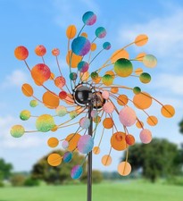 Confetti - Large 19" Wind Spinner, Lawn Art, Garden Decor