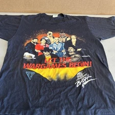 Vintage 80s JCP Wrestling Wargames Rick Flair Dusty Rhodes Great American Bash L