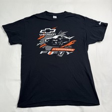 Gildan Chevrolet Camero T-Shirt Mens Large Fifty Graphic Car Heavy Cotton Black