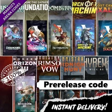 MTG Arena Code Prerelease Booster Pack Card Foundation