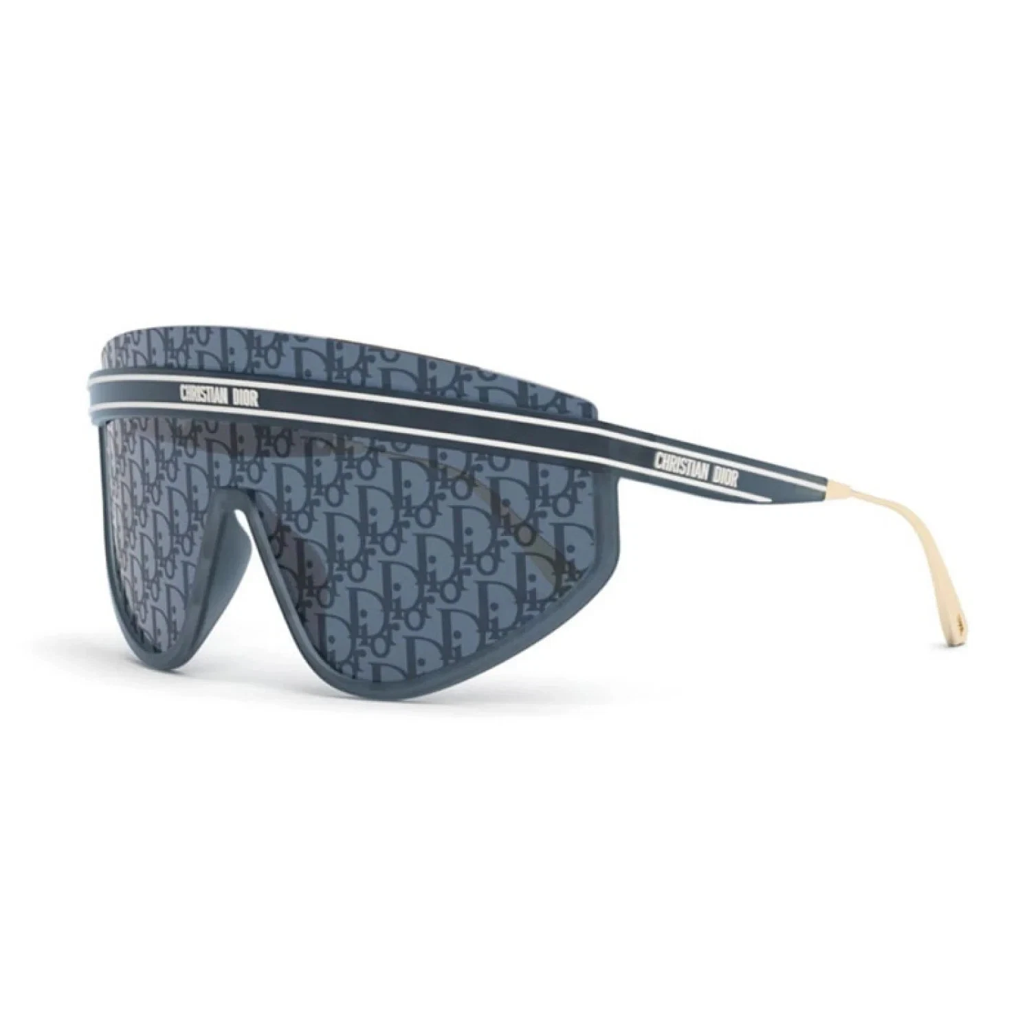 Dior — Dior DIORCLUB M2U 31B8 Shield Matte Blue/Silver Mirror Women's Sunglasses Frame