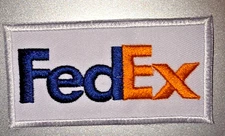 FEDEX Embroidered Iron/Sew On Patch 3"X 1.5" SHIPPED FROM USA