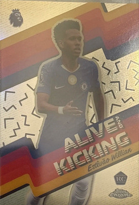 Topps 2025-26 Chrome Alive and Kicking Estêvão Chelsea AK-14 Rookie