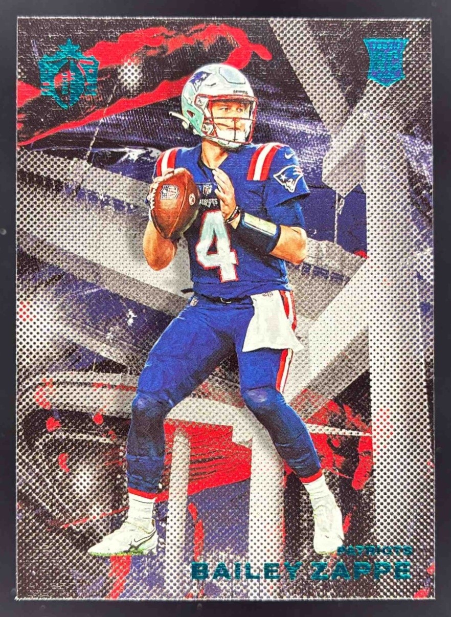 Bailey Zappe Panini Chronicles Gridiron Kings #GK22 Teal