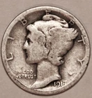 1917-P Mercury Dime - Good - #4031ED FREE SHIPPING