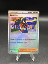 Carmine 103/131 Pokémon TCG Sv: Prismatic Evolutions Pokeball Reverse Holo NM/M