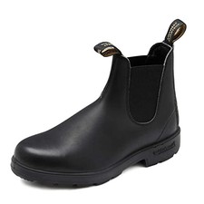 BLUNDSTONE 510 WATER-RESISTANT LEATHER UNISEX CHELSEA BOOTS, BLACK, SIZE 7.5 US