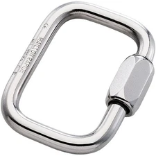 Square Plated Steel Maillon Rapide Quick Link 10mm - Heavy-Duty Bike Chain