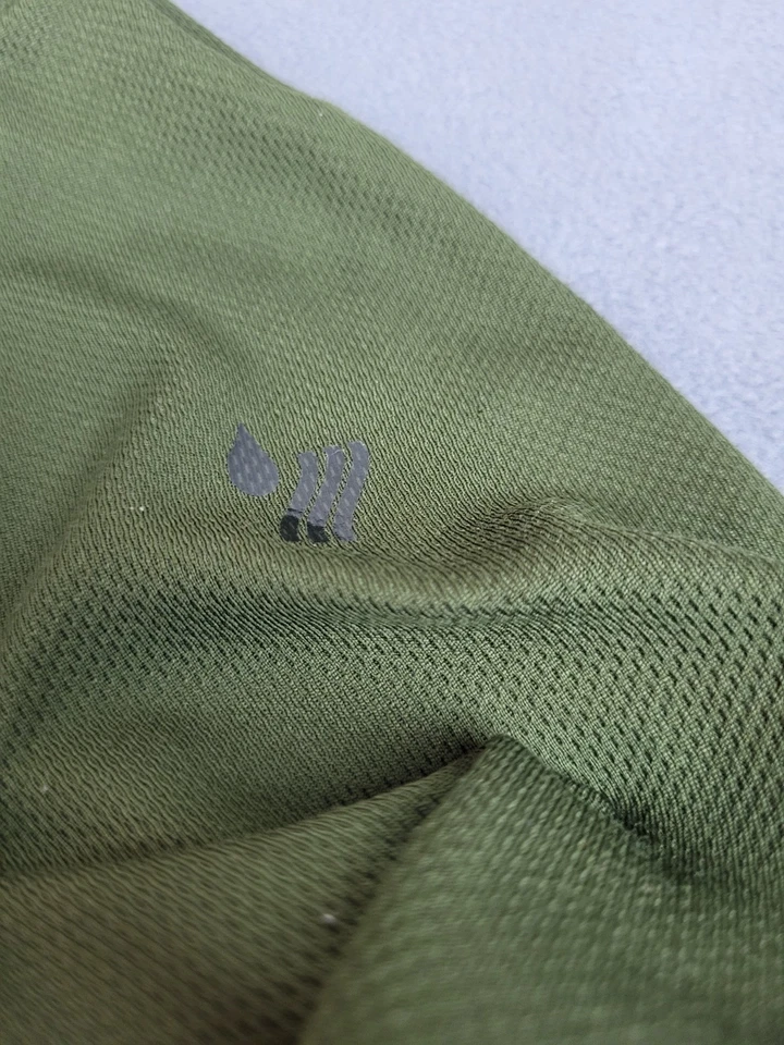 Camisa Capa Base REI Cooperativa Media Cremallera Para Hombres Grande Verde Ligera Elastizada Exterior Foto 4 de 4