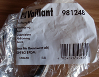 Dichtung Kpl. Dn 63 Epdm 981248 Vaillant Dichtung Kpl. Dn 63 Epdm 981248