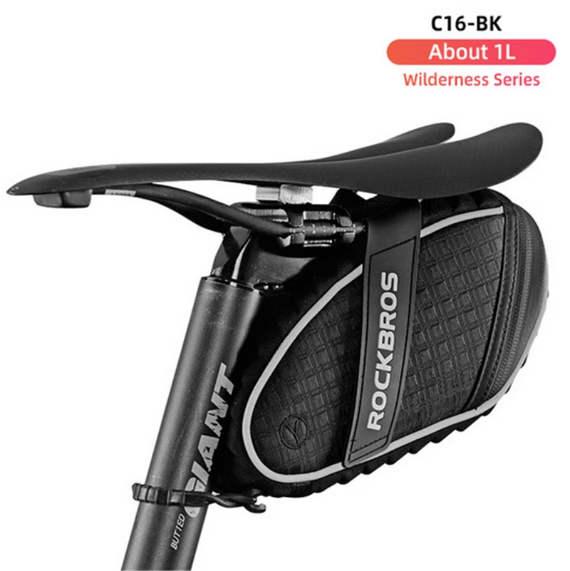 Red bike saddle bag sale