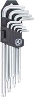 Bgs 9X Torx WinkelschlüSsel Lang T-Profil T10-15-20-25-27-30-40-45-50 Satz