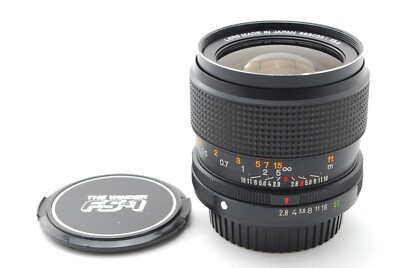 Objectif Konica Hexanon AR 24 Mm F/2.8 - Grand Angle Monture AR - Rayures Sur Lentille Avant