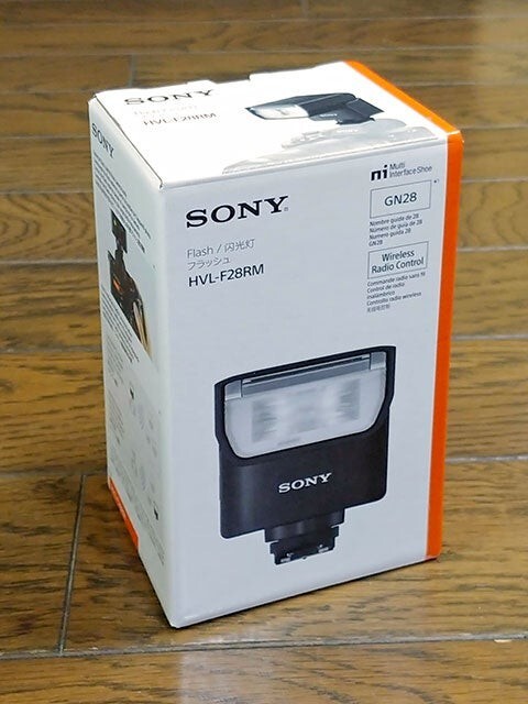 SONY Radio Wave Wireless Flash HVL-F28RM Black | eBay