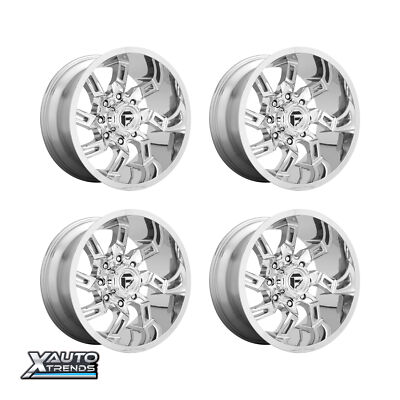 Fuel Off-Road D746 Lockdown Chrome 20X9 6X139.7 01mm (Set of 4)