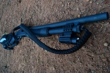 Tactical Paracord Rifle Gun Sling 2 Point Stud Swivel Attachments - BLACK 