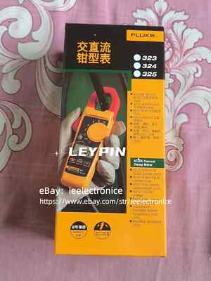 Fluke 325 True RMS DC ACCurrent and Voltage TesterCapacitanceClamp meter NEW#iee