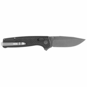 SOG Terminus XR LTE Knife Black Carbon Fiber & Graphite S35VN Steel TM1032-BX