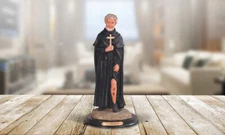 12"H Saint Peregrine Peregrine Laziosi Holy Figurine Home Decor Unique Gift