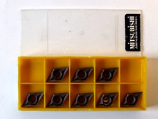 (8) NIB Mitsubishi DCGT32.51MJ VP10RT Carbide Inserts DCGT11T304-MJ VP10RT
