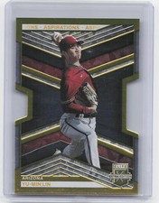 2023 Panini Elite Extra Edition #120 Yu-Min Lin Aspirations Die-Cut Gold #/24