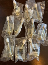 DOOR STOP Screw-in 3" Gold/Brass/White Stopper Baseboard Lot x10pcs 42200300