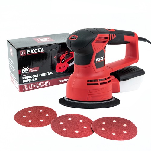 Excel 150mm Random Orbital Sander 450W 