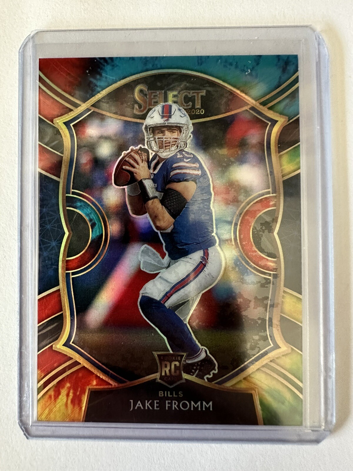 Jake Fromm 2020 Panini Select Concourse Level Rookie Tie Dye #20/25