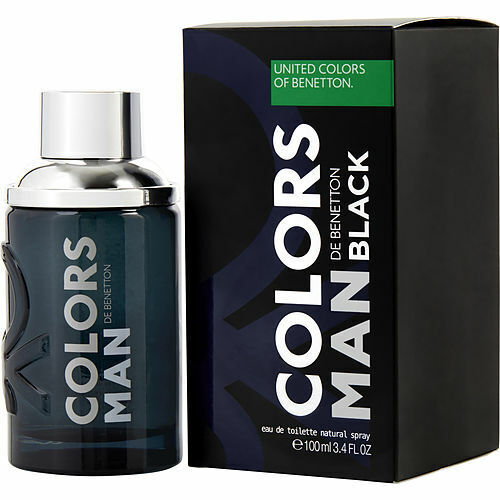  Benetton Colors Man Blue Eau de Toilette Spray For Men 3.4 Oz  : Beauty & Personal Care