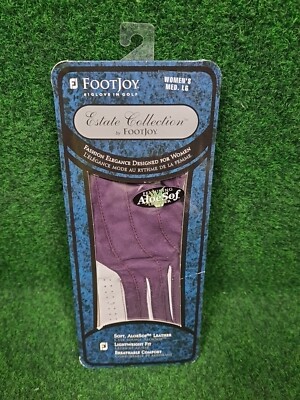 FOOTJOY Estate Collection Golfhandschuhe - Damen (Lila / Links / ML)