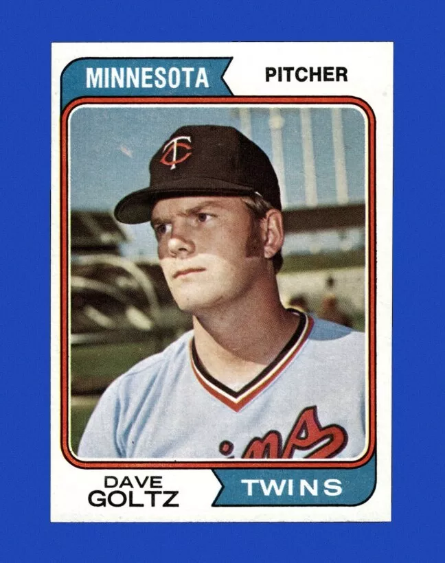 Dave Goltz trading card