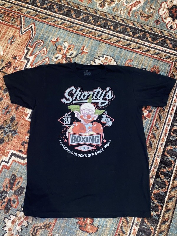 Halloween Horror Nights Black Medium Killer Klowns Shorty T-Shirt Black Medium