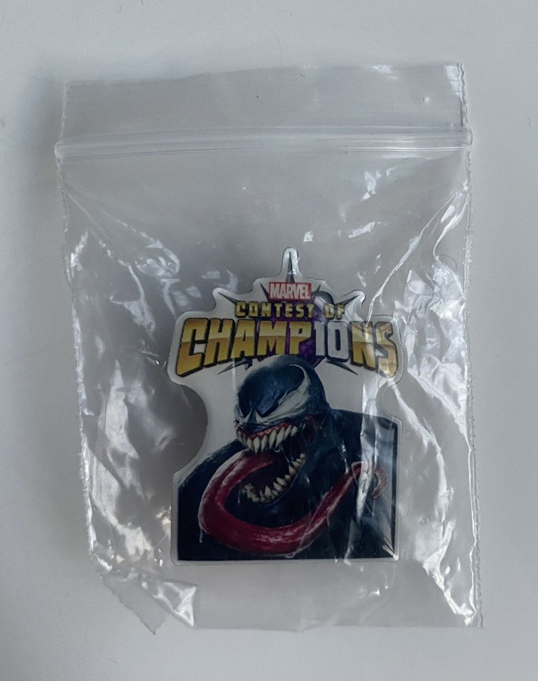NYCC 2024 Marvel Contest Of Champions Venom Pin And Lanyard Exclusive