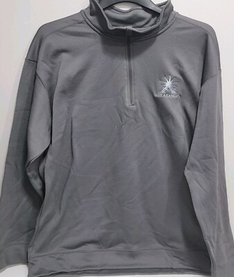 Men's Long Sleeve Grey Sweatshirt Los Arango Logo Gildan Size XL